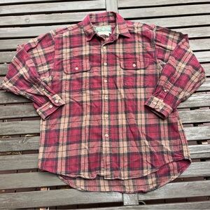 Vintage Field & Stream Heavyweight Plaid Flannel (XL)